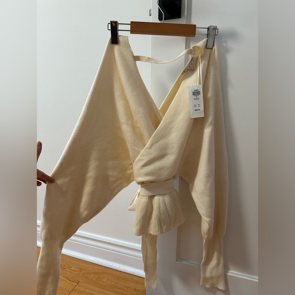 Honey Wrap Sweater (Size: Large) - Picture 2 of 10